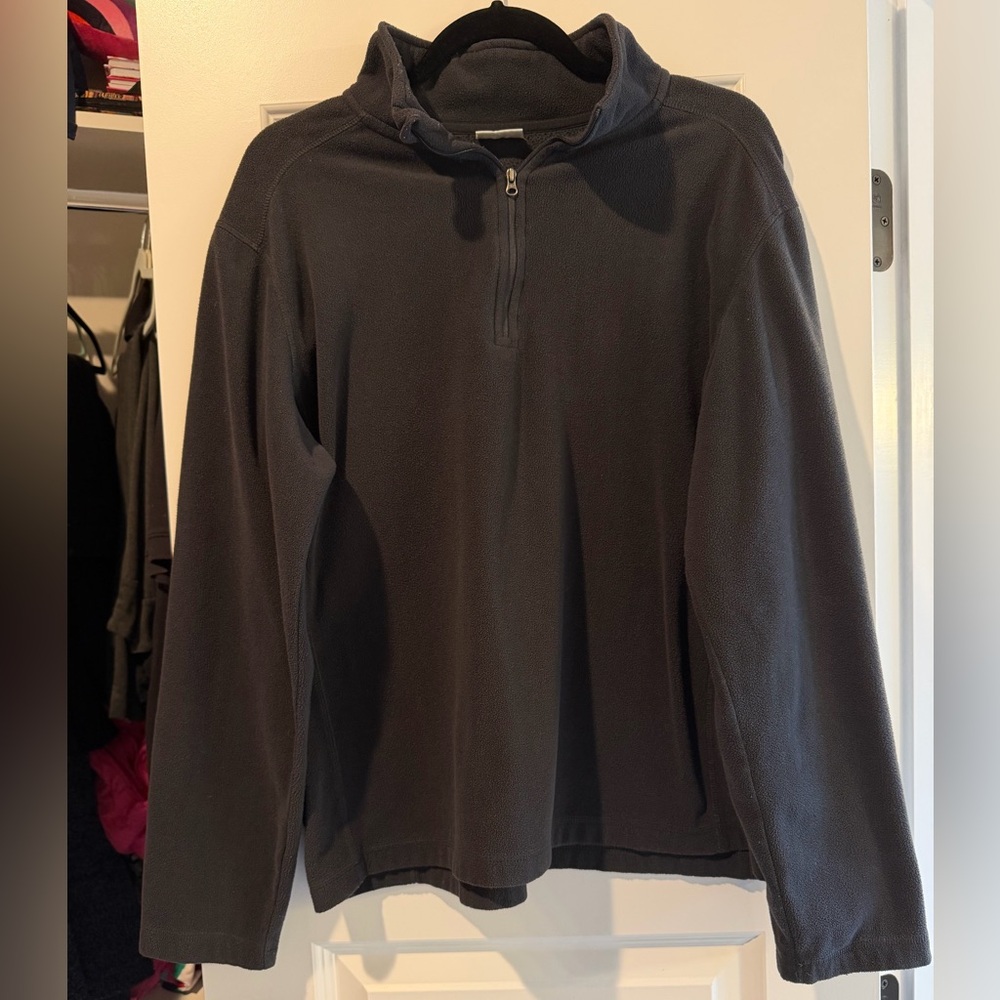 Alpine Design Women's Black Quarter-Zip fleece Sweatshirt